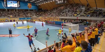 Partido de voleibol España vs Italia